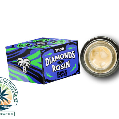 Rave Exotics THCA Diamonds and Rosin - 2 Grams