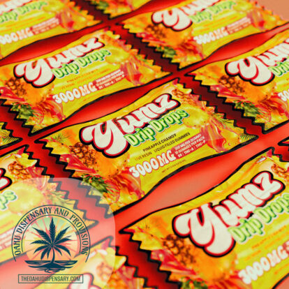 Yumz Drip Drops 3000MG Pineapple Chamoy Gummies - 3/$100