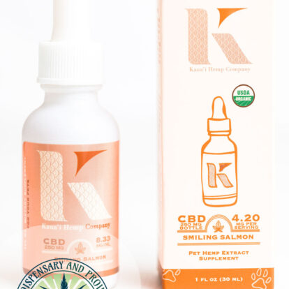 Kauai Hemp Company Smiling Salmon Pet CBD Oil - 250MG