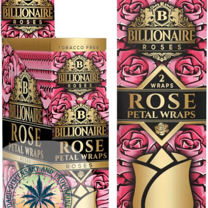 Billionaire Hemp Wraps - Rose Petal